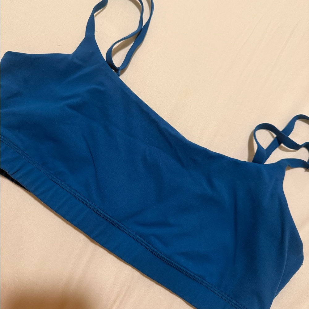 Crz Yoga Blue Sports Bra